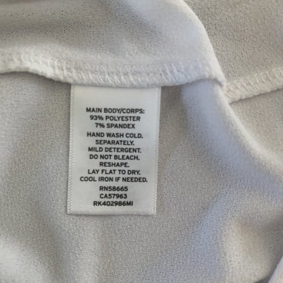 FREE PRESS white tiered tank top size XL ruffle - Nordstrom - Picture 4 of 8